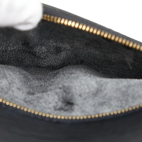 LOUIS VUITTON Black Leather Backpack - Picture 5 of 13